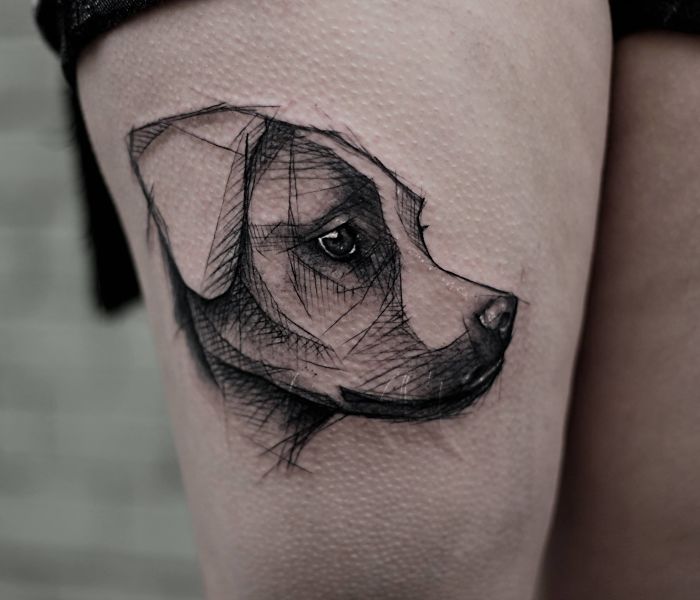15 Dei Migliori Tatuaggi Sui Cani Da Cui Prendere Ispirazione
