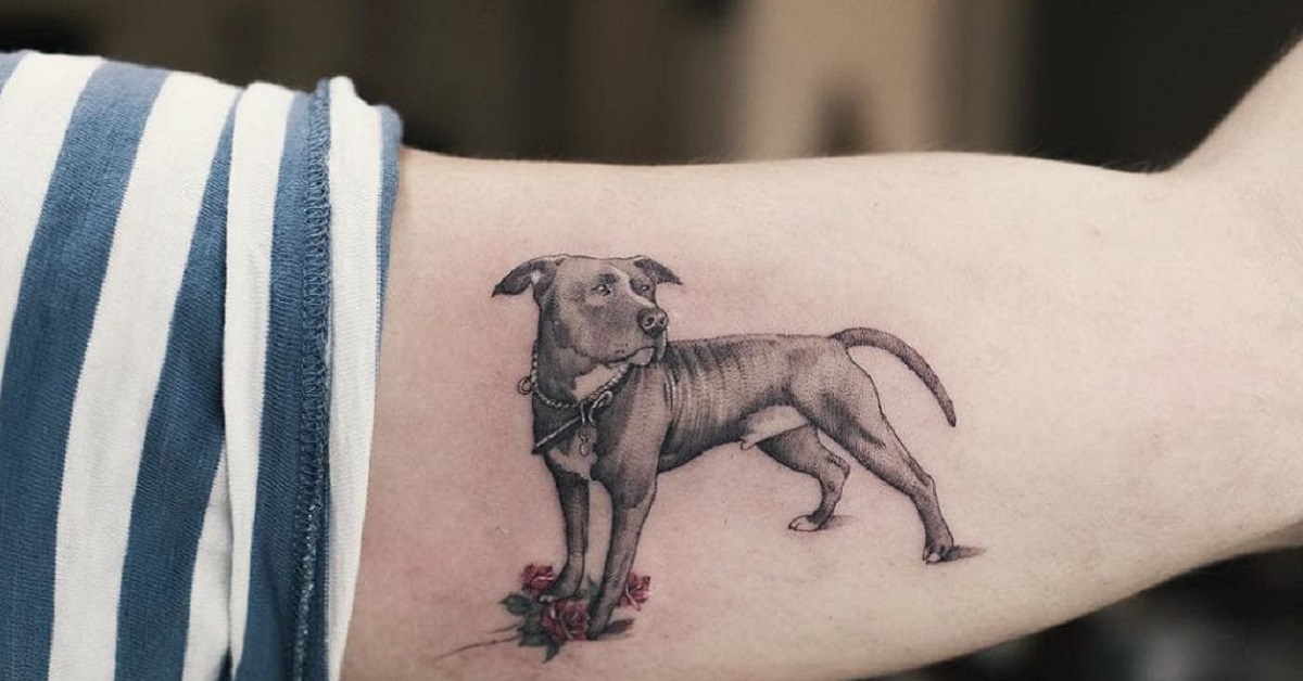 tatuaggio cane