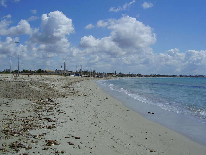 La spiaggia di Fiumicino