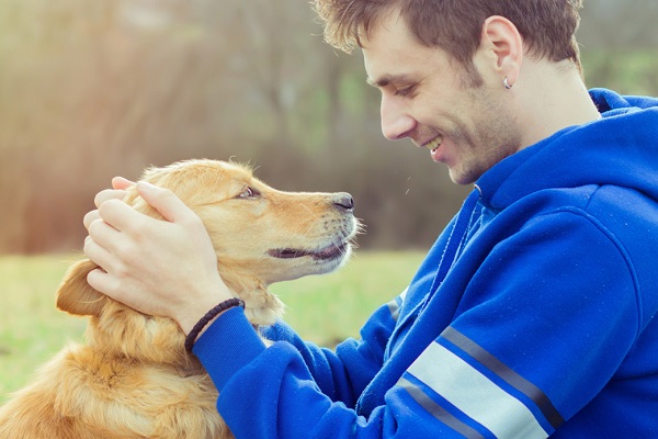 cane e ragazzo