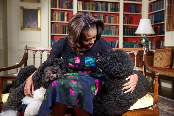 bo e sunny con michelle obama