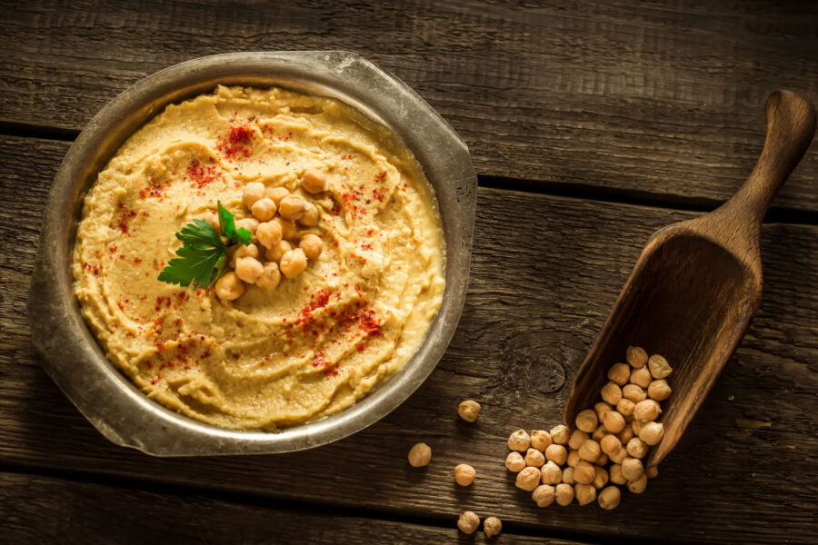 hummus non per il cane