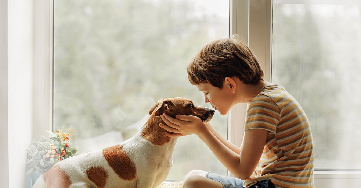 Perché i cani si legano ai bambini?