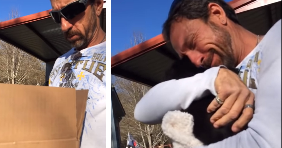 Il cucciolo di Pastore Tedesco conosce il nuovo proprietario, la reazione dell’uomo sorprende tutti (video)