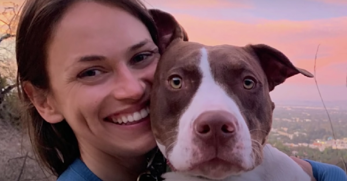 Adotta il cane dopo essere stata convinta dalla sua dolcezza (VIDEO)