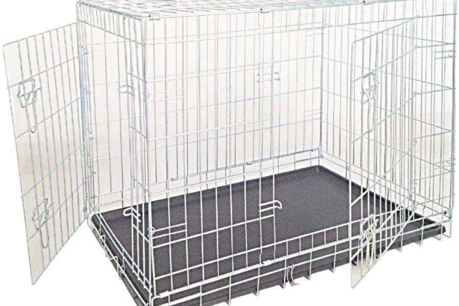 kennel in metallo per cani