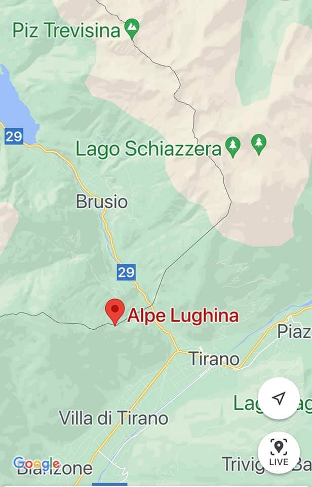 mappa alpe lunghina