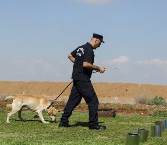 Heidi: il cane poliziotto conforta gli studenti dopo la minaccia di bomba al campus