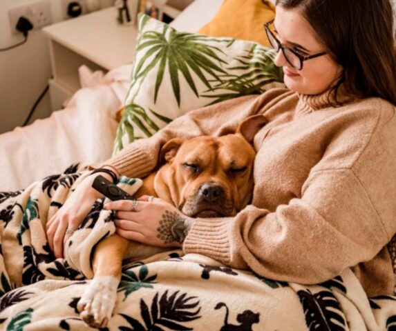 Bumble, la cagnolona malata terminale si gode i suoi ultimi giorni