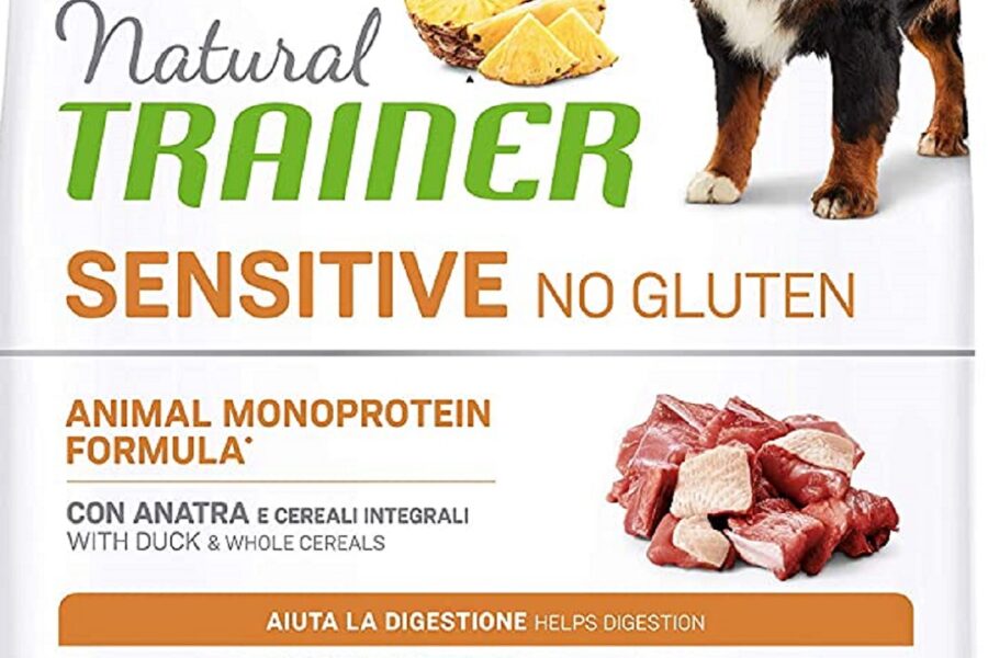 crocchette natural trainer per cani sensibili