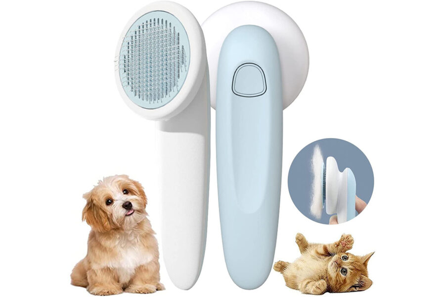 spazzola massaggiante per cani