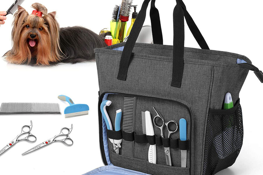 borsa per gli accessori del cane