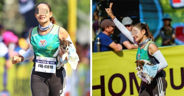 Nong Chom, il cucciolo salvato da una maratoneta