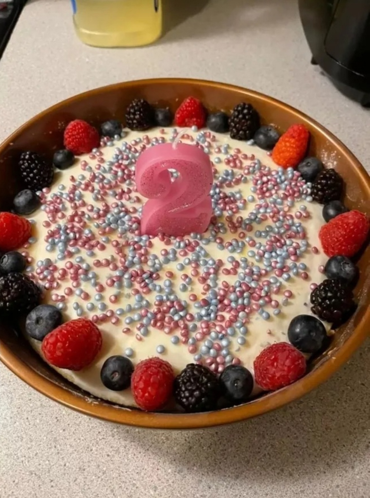 torta di compleanno per il cane