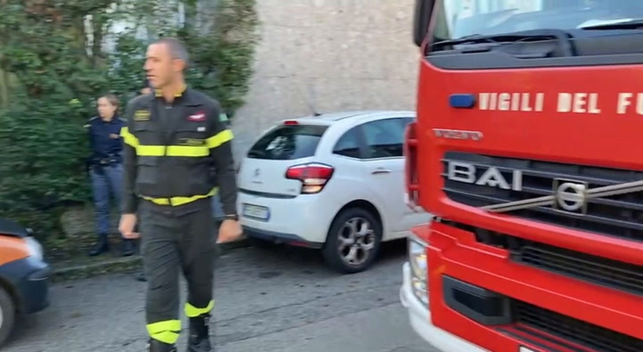 Vigili del fuoco a Treviso