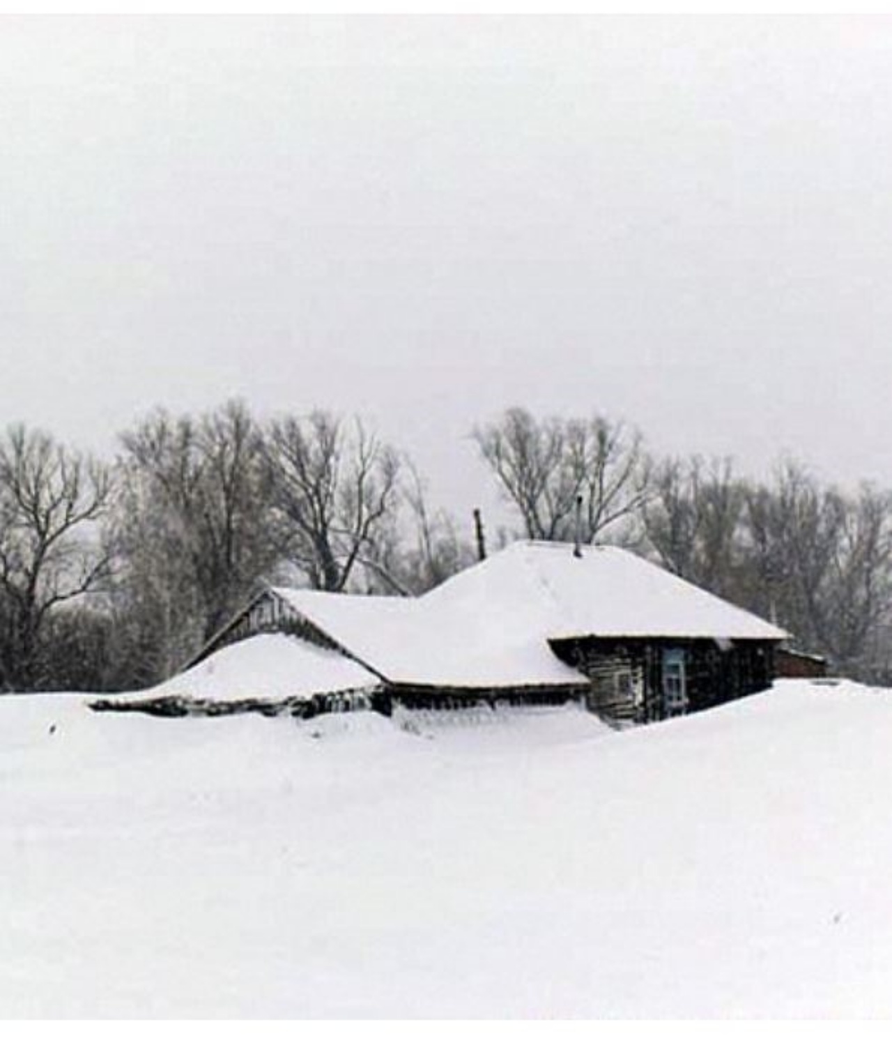 Una casa nella neve